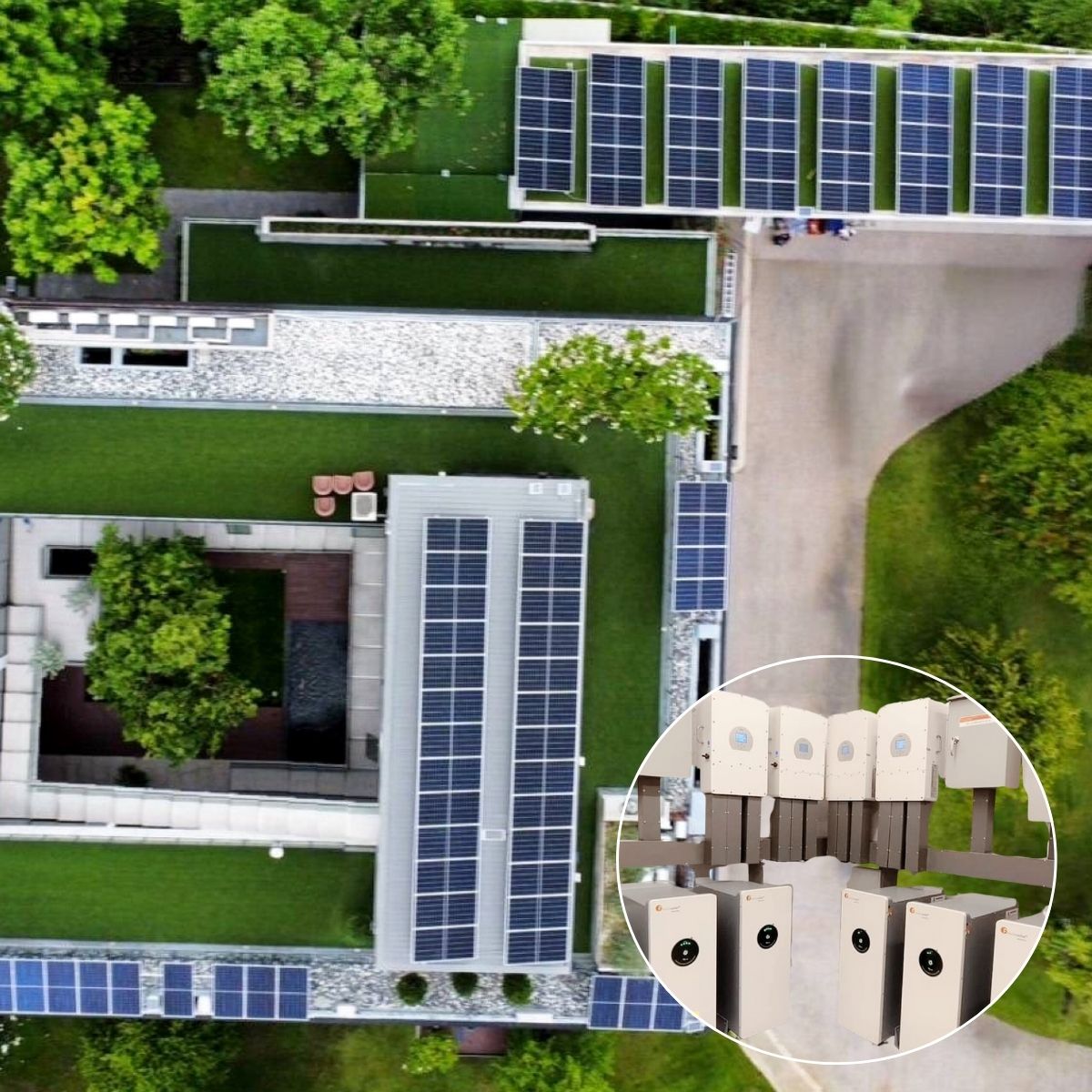 บริการ Hybrid Solar พร้อมแบตเตอรี่สำรอง